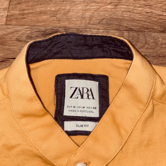 Zara Yellow Shirt - Picture 3 of 3